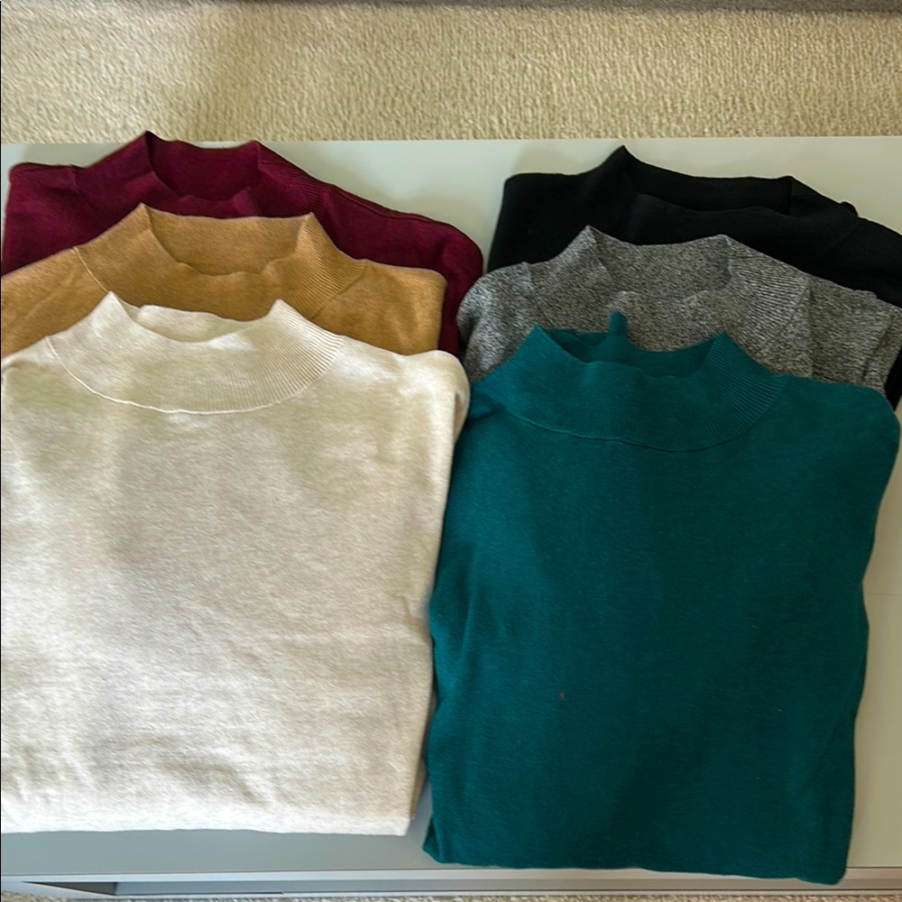 Colorful Crewneck Sweater Collection